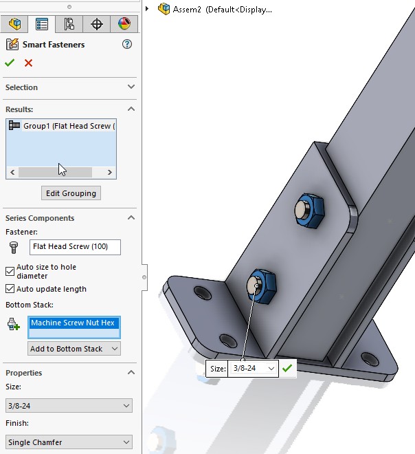 how to download smart fasteners solidworks