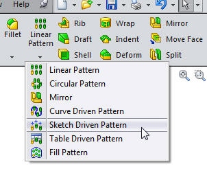 SOLIDWORKS Macro - Create Linear Pattern - The CAD Coder