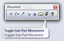 SOLIDWORKS ToggleSubPartMovement button