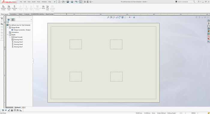SOLIDWORKS Task Scheduler