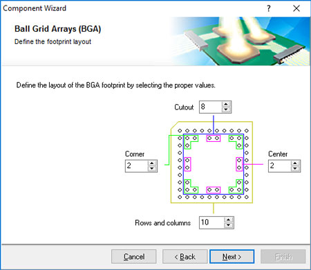 SOLIDWORKS PCB, COMPONENT WIZARD