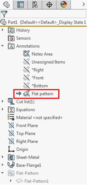 Flat Pattern