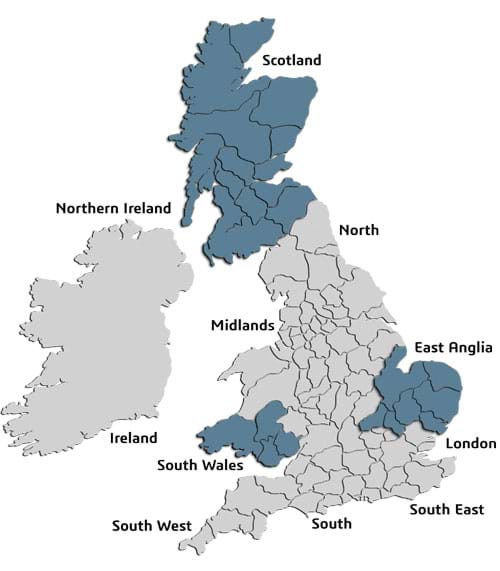 SOLIDWORKS Regional Map Local Presence