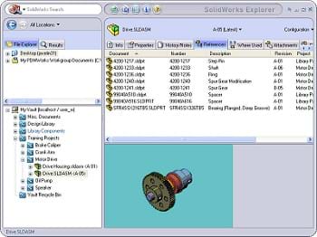 SOLIDWORKS Explorer